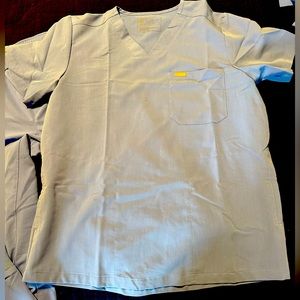 Men’s- Blue figs scrubs.